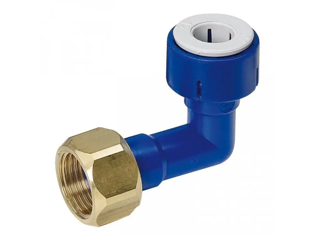 Sezónní Sleva Úhlové propojení se šroubením 1/2'' UniQuick