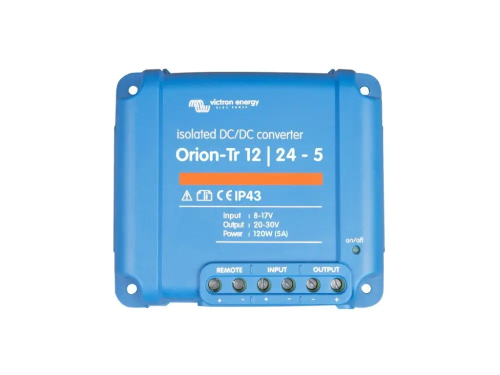 Horká Nabídka DC/DC konvertor Orion-Tr 12/24- 5A (120W)