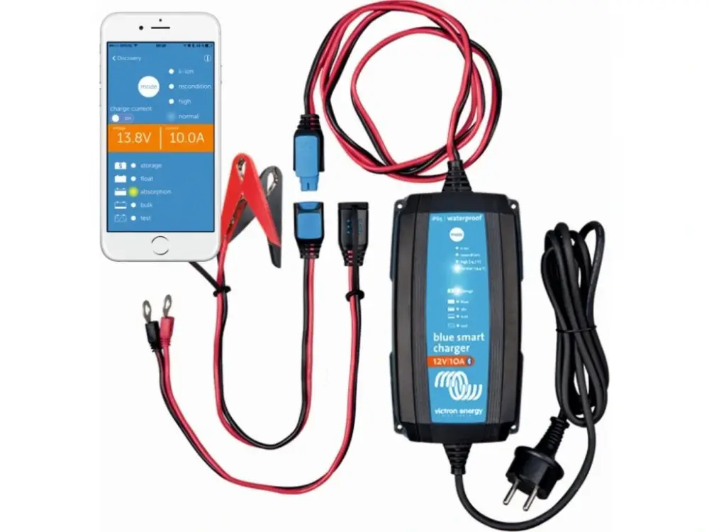 Chytrá nabíječka baterií BlueSmart 12V/7A IP65+DC konektor Speciální Cena
