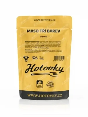 Maso tří barev HOTOVKY - 2 porce Časově Omezené