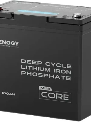 Omezená Nabídka Renogy CORE Mini 100Ah 12V LiFePO4 baterie Deep Cycle | záruka 5 let
