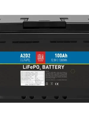 A2D2 baterie LiFePO4 12,8V 100Ah HEAT Pouze Dnes