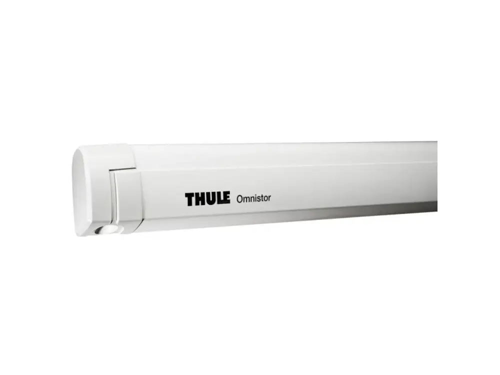 Časově Omezené Markýza Thule Omnistor 5200 -bílá - plátno Saphir Blue
