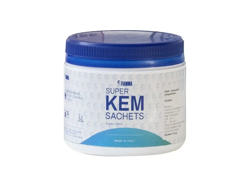 WC chemie - sáčky Super KemBlue Expresní Doručení