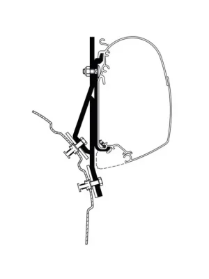 Adaptér markýzy Thule4200/5200 pro VW T4 Cenová Bomba