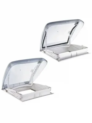 Značkový Střešní okno Dometic Mini Heki FL, 400 × 400 mm s nucenou ventilací