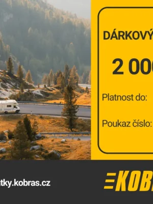 Novinka Dárkový poukaz na 2.000 Kč