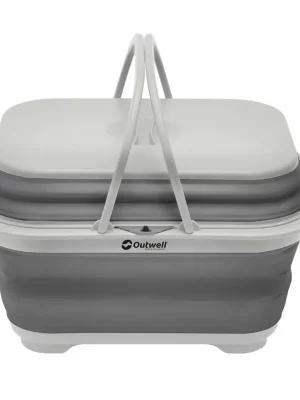 Vrácení Zdarma Skládací umývadlo Outwell Collaps Grey Mist s víkem
