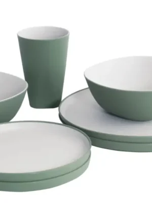 Finální Výprodej Sada nádobí Outwell Gala pro 2 Shadow Green