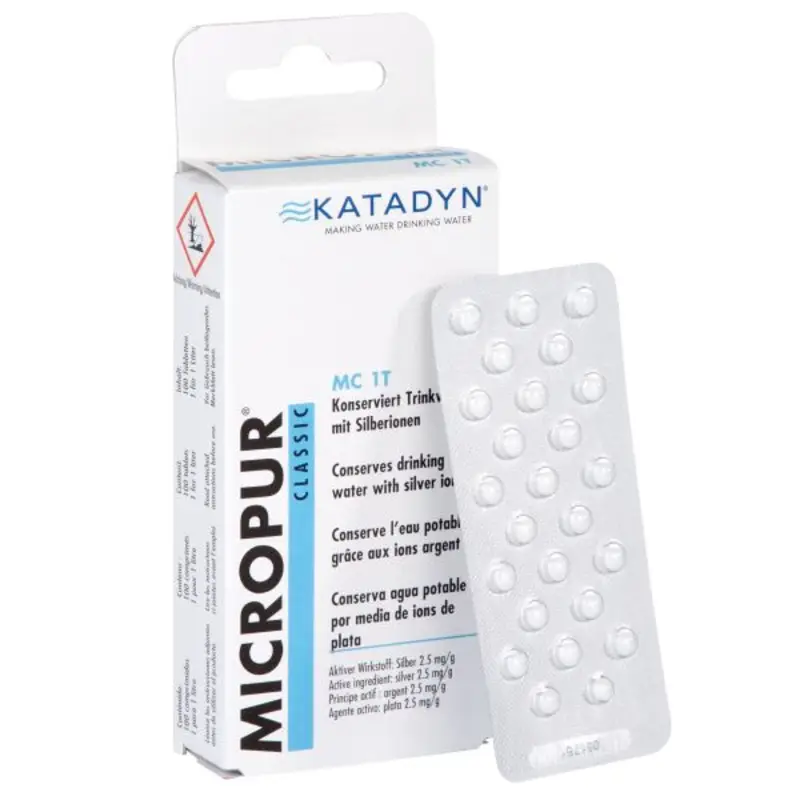 Konzervace vody Katadyn Micropur 100 tablet Výhodná Nabídka