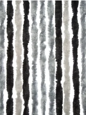 Super Cena Závěs 56x205 cm, antracit/šedá/stříbrná