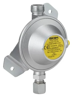 Vrácení Zdarma Regulátor GOK 30mbar 1,2kg/h s držákem