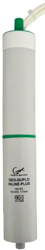 Průchozí čerpadlo Comet Geo-Duplo-Plus-Inline 19l/min 1,5bar Ověřený