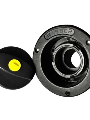 Plnící hrdlo FF - system 40 mm s krytem, černá Časově Omezené