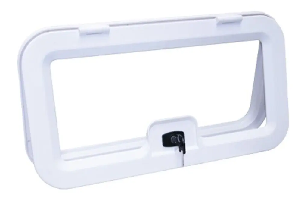 Značkový Crusader Athos, 560 x 280 mm, bílá