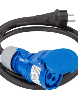 Přímo Od Výrobce Kompletní kabel, CEE spojka - Schuko zástrčka, 1,5 m