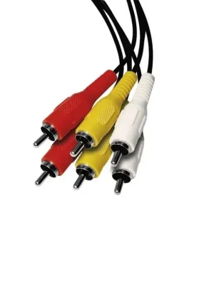 Kabel 3x CINCH M - 3x CINCH M 10m Značkový