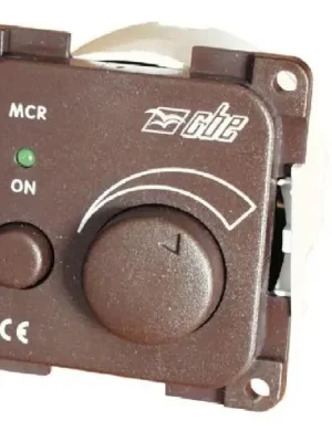 Rychlé Dodání Stmívač 12V s kontrolkou, hnědá