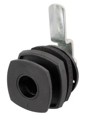 Zámek pro klapky Safe-Tec čtvercový černý bez vložky Novinka